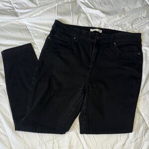 LC Lauren Conrad Charcoal High-Rise Skinny Jeans
